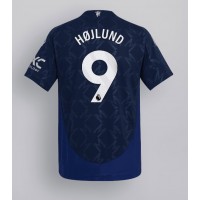 Manchester United Rasmus Hojlund #9 Fußballbekleidung Auswärtstrikot 2024-25 Kurzarm